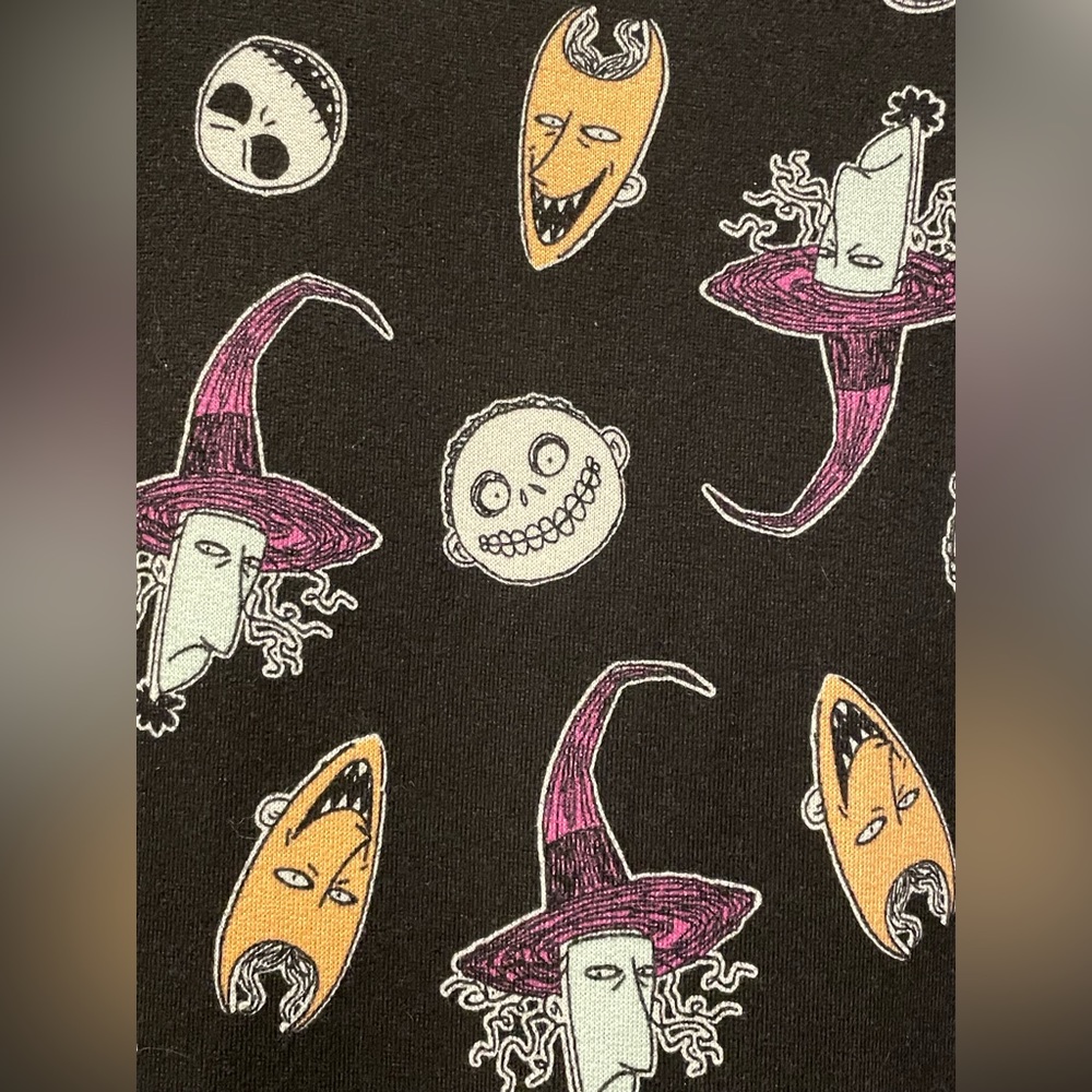 Nightmare Before Christmas Sleep Top/Pajama/ Loungewear by Tim Burton. Size XL.